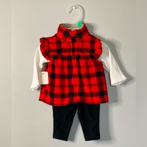 Carter's Baby 3-piece Little Vest Set